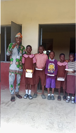 Distribution Of Books & Materials - Ebenezer Baptist Apake Ogbomoso